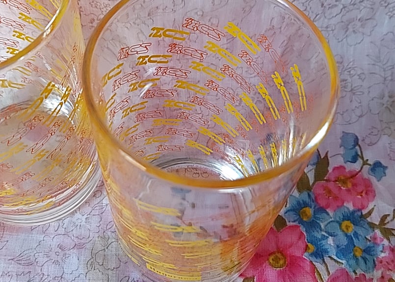 Hagoromo🍊こつぶオレンジ🧡グラス | あんちーくKIDAN STORE