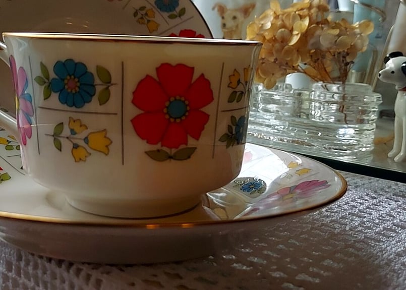 ノリタケ、アイボリーチャイナ✩.*˚花柄セット | あんちーく ノリタケ、アイボリーチャイナ✩.*˚花柄セット | あんちーく