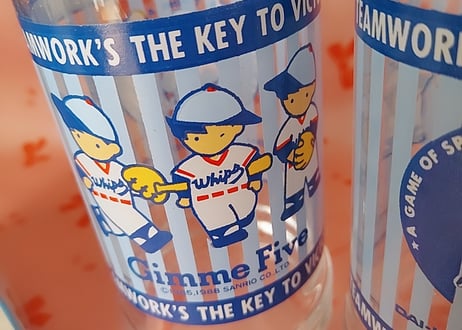 1988年SANRIO・ギミーファイブノベルティグラス