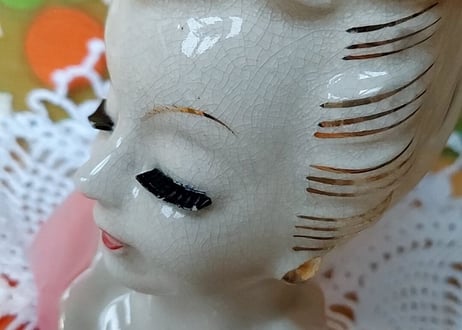 50年代★ヘッドベース ピンク大