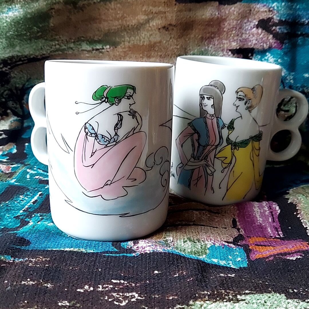 黄桜カッパ・小島功さんイラスト✨マグカップ | あんちーくKIDAN STORE