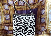カウ柄🐄ハラコVintageボックスbag