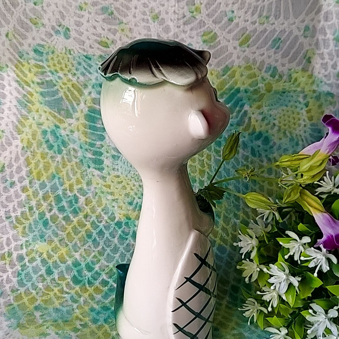 お花みたいなお沙羅の河童陶器 | あんちーくKIDAN STORE