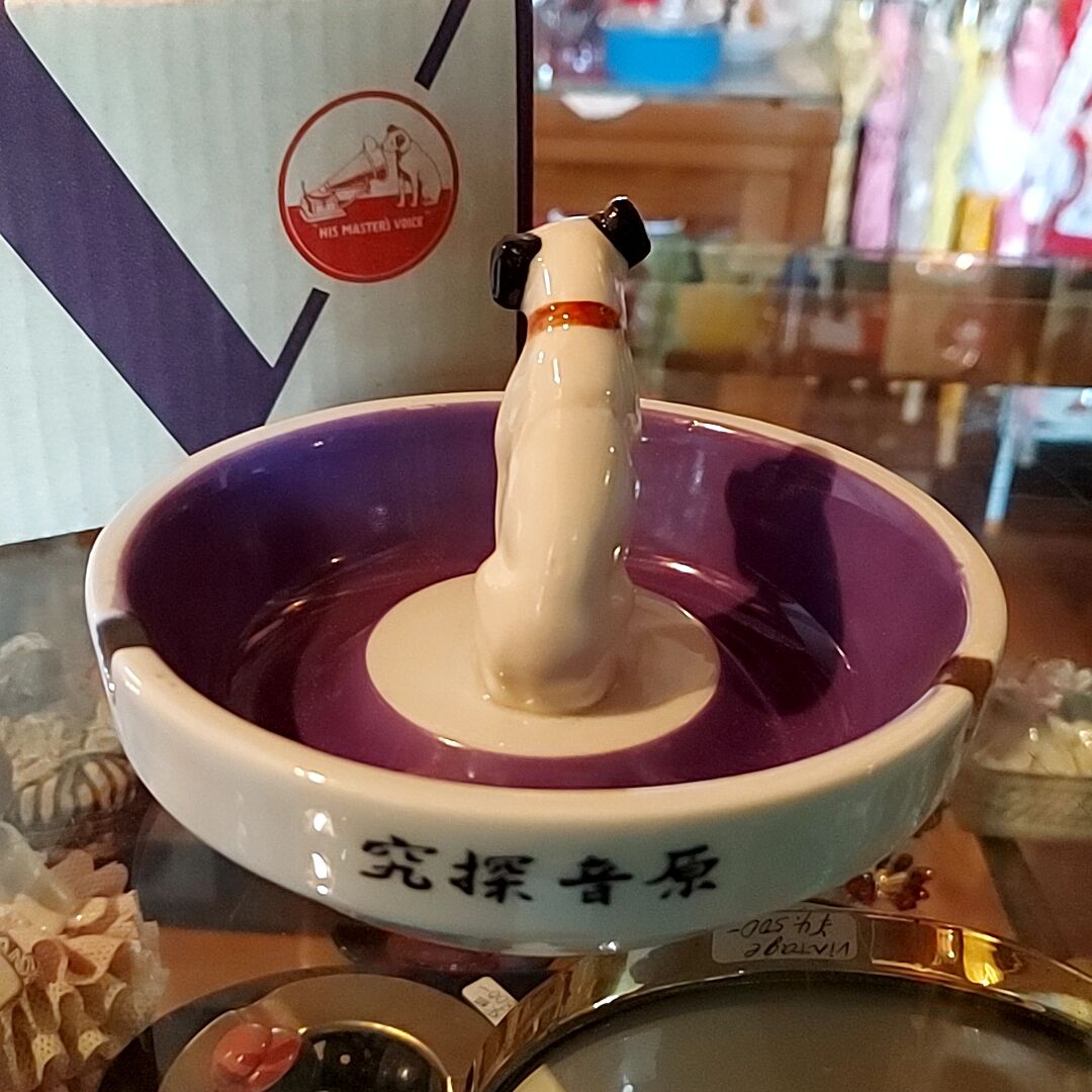 ビクター犬 ニッパーくん　灰皿4点セット ビクター犬 ニッパーくん 灰皿4点セット ビクター犬 ニッパーくん 灰皿