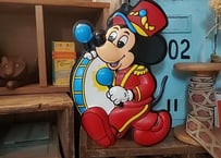 Disney•ミッキーのエンボスプレート壁掛け 太鼓