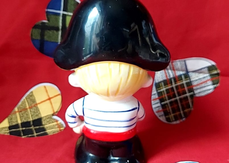 内藤ルネ・キャプテンキッド💎貯金箱 | あんちーくKIDAN STORE