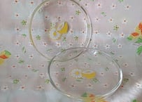 レモンの輪切り🍋硝子の小皿