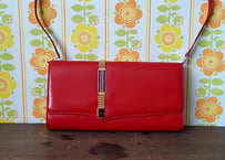 1970´s✨トリコカラーベルトのショルダーbag