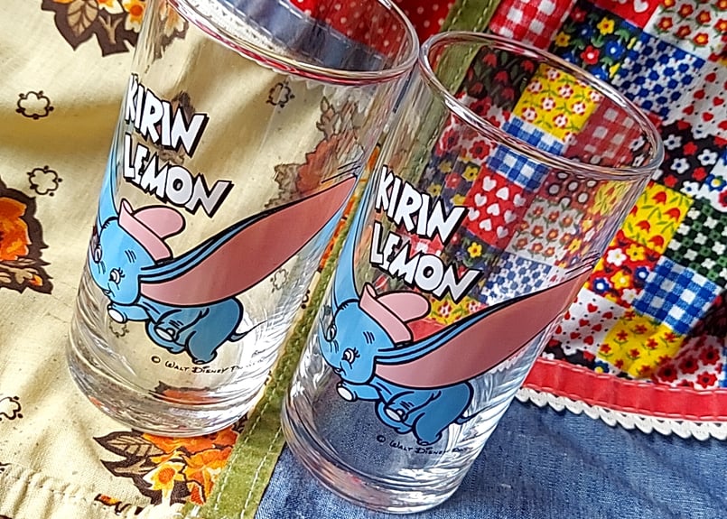 キリンレモン×ディズニー・非売品グラス | あんちーくKIDAN STORE