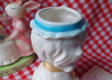 輸出用・テリアの陶器ベース
