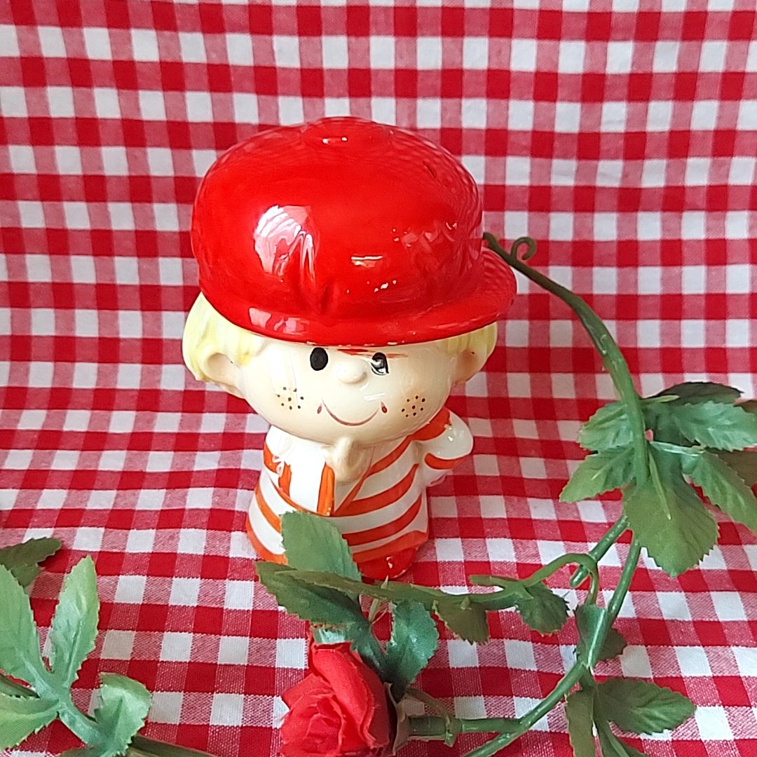 水森亜土🩷男の子の貯金箱 | あんちーくKIDAN STORE