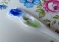 薔薇のミルク硝子フォーク