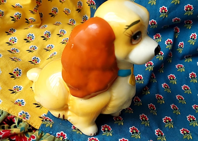 Disney・わんわん物語🐶レディ置物 | あんちーくKIDAN STORE
