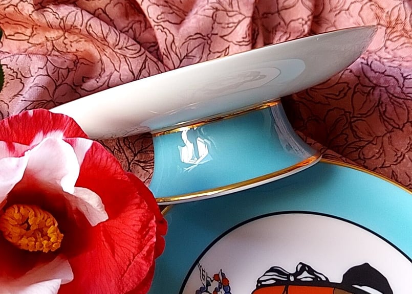 ノリタケ・ミュージアムコレクション🌸コンポート皿 | あんちーくKIDAN