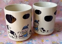 ほのぼの君湯のみ  牛とミルク🍼