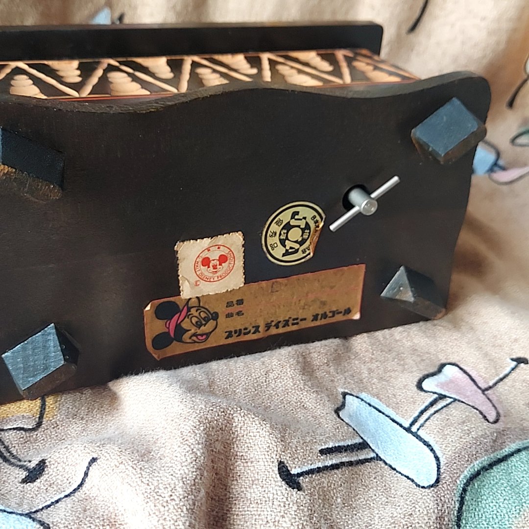 Disney・わんわん物語木製オルゴール | あんちーくKIDAN STORE