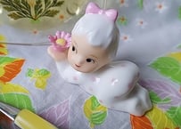 加藤工芸・水玉パジャマの女の子