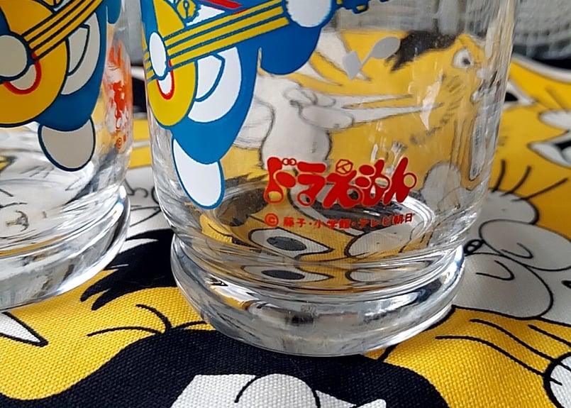 三ツ矢サイダー×バヤリース✩.*˚ドラえもんグラス | あんちーく