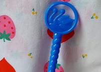 スワンのプラスティックマドラー ブルー