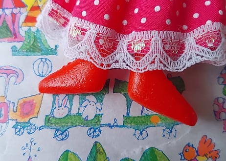 80年代Fancy🩷ᩚGirlファッションDollキーホルダー👧