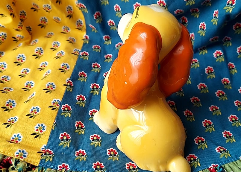 Disney・わんわん物語🐶レディ置物 | あんちーくKIDAN STORE
