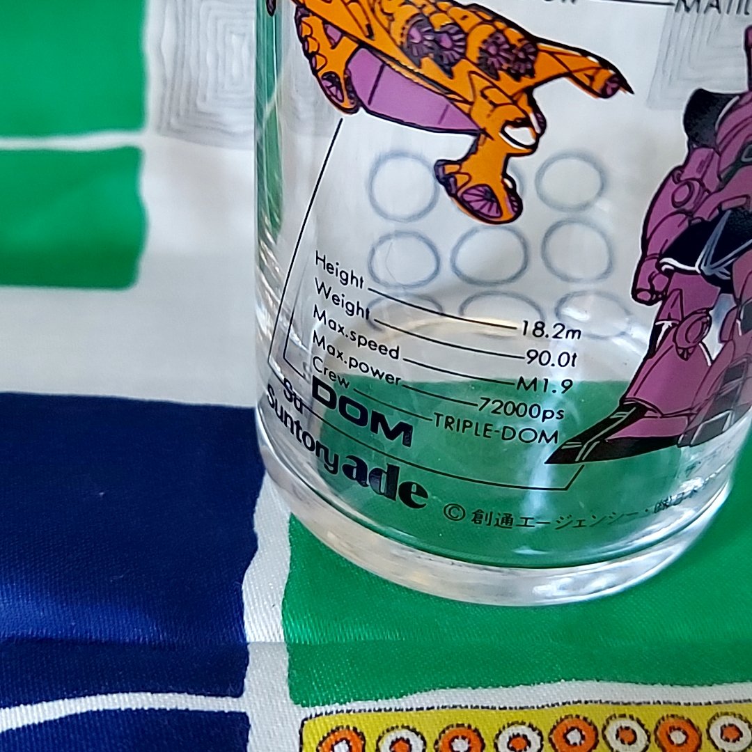 ガンダム グラス 6個セット by SUNTORY ガンダム グラス 6個