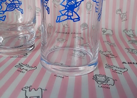 雪印×アデリア❄スポーツのノベルティグラス