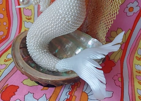 伊勢志摩土産品・マーメイドのパール人形🧜‍♀️