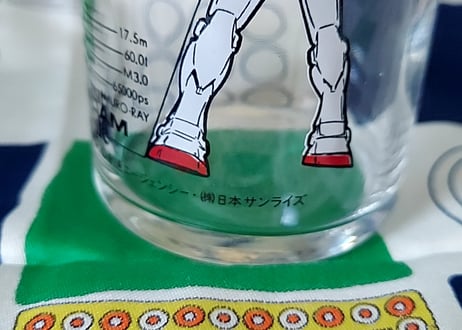 SUNTORY ade・ガンダムグラス