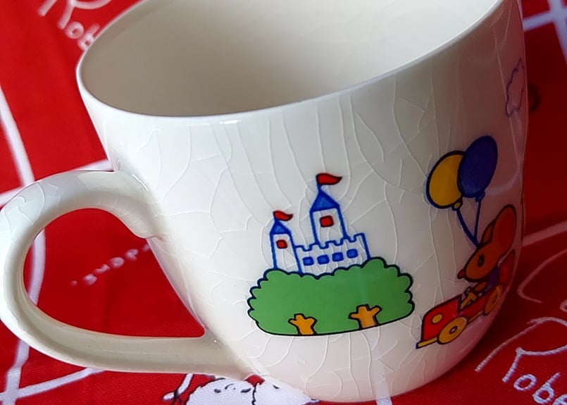 キティ デコレーションマグカップ 1976年Sanrio・キティちゃんマグカップ | あんちーくKIDAN STORE