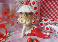 ディジー🌼*･お花の妖精🧚‍♀️陶器の置物