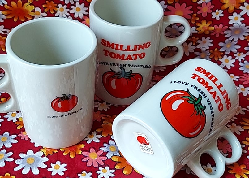 内藤ルネ🍅TOMATOのマグカップ | あんちーくKIDAN STORE