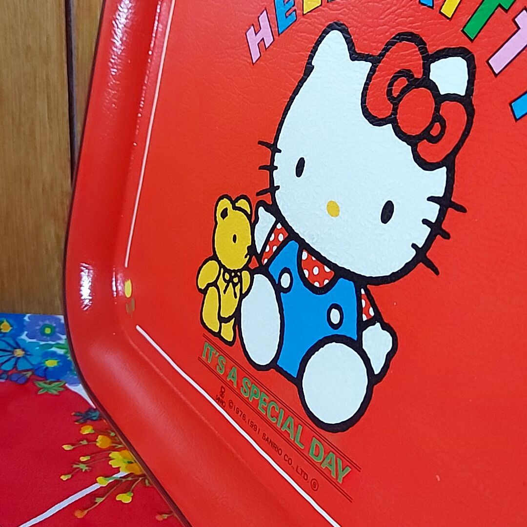 1991年・SANRIOキティちゃんのトレイ | あんちーくKIDAN STORE