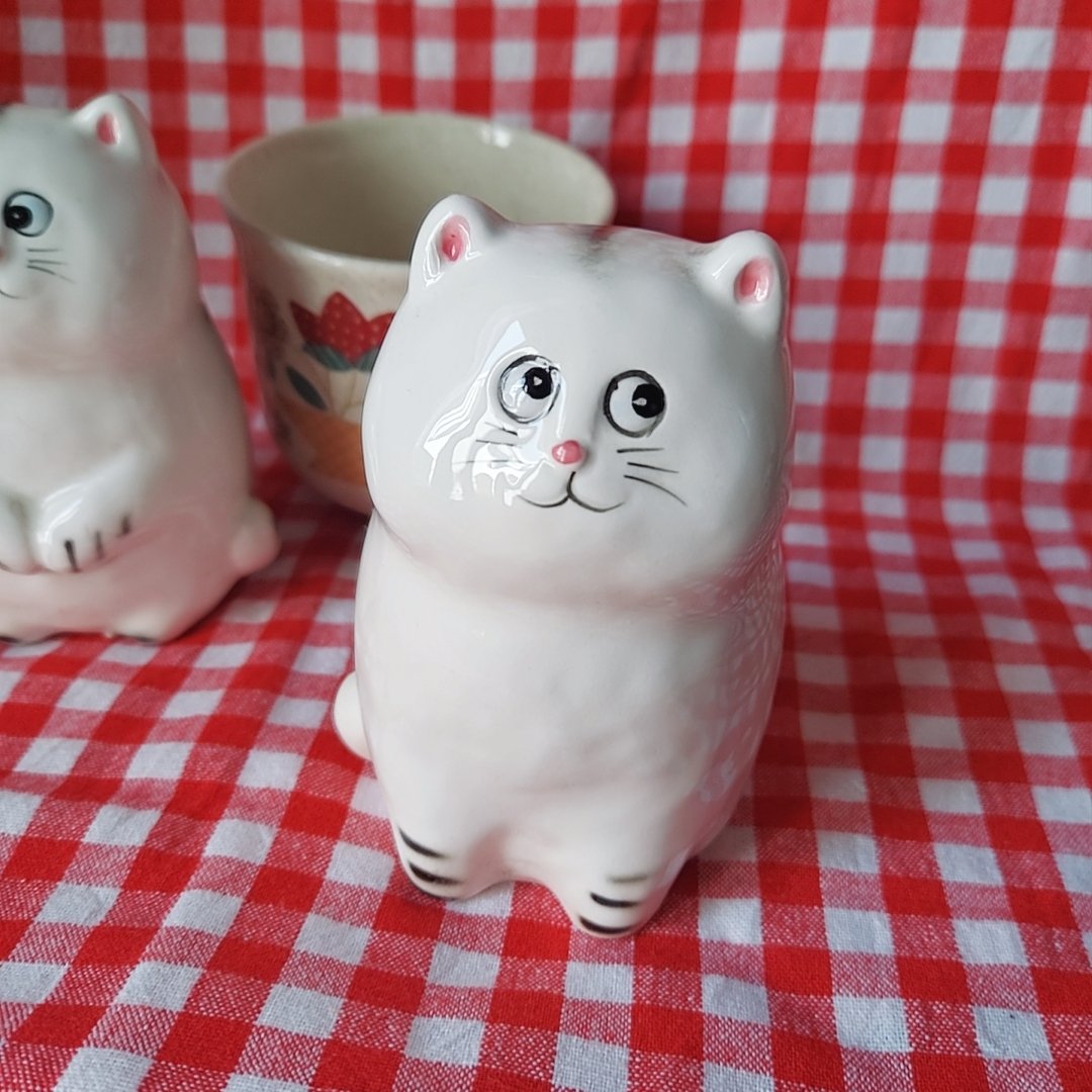 内藤ルネ🐱Fancy猫の貯金箱 | あんちーくKIDAN STORE