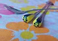 てんとう虫のパフェスプーン