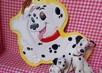 Disney❤101匹わんちゃん陶器の壁掛け