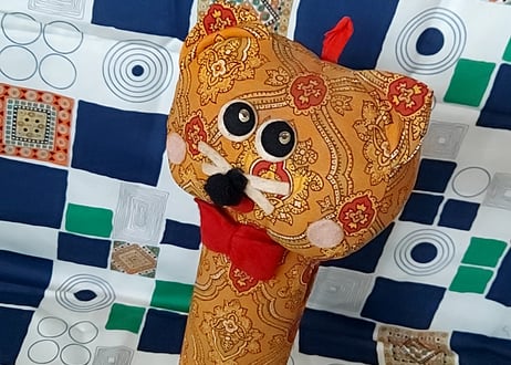 サイケな猫DOLL🐱貯金箱