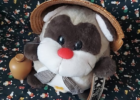 福たぬきᐢ⓿ᴥ⓿ᐢとっくりたん ぬいぐるみ