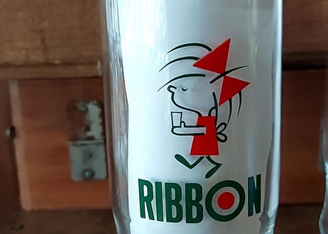 リボンシトロン✩.*˚リボンちゃんグラス  レッド