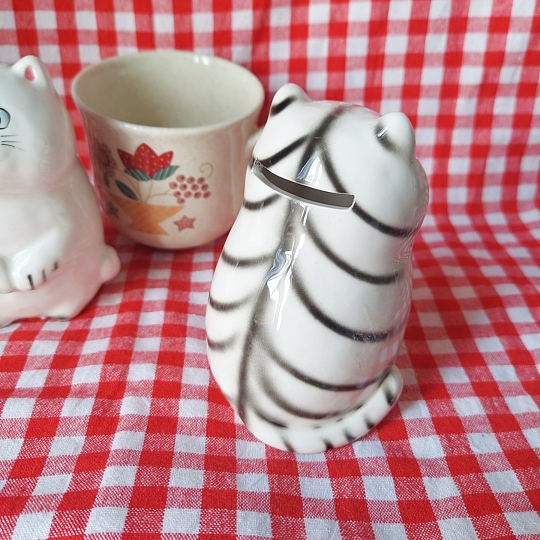 内藤ルネ🐱Fancy猫の貯金箱 | あんちーくKIDAN STORE