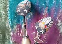 太鼓ののっぽな黒んぼこけし