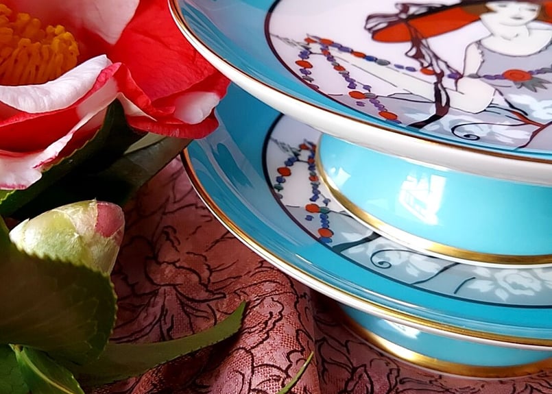 ノリタケ・ミュージアムコレクション🌸コンポート皿 | あんちーくKIDAN