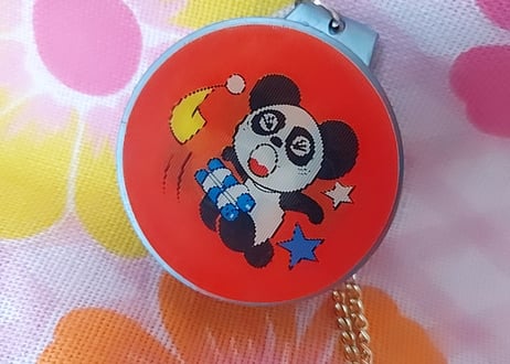 パンダのレンチキュラー🐼ケースペンダント