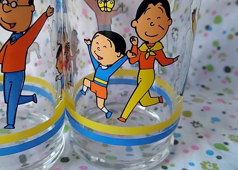 佐々木ガラス・サザエさんグラス | あんちーくKIDAN STORE