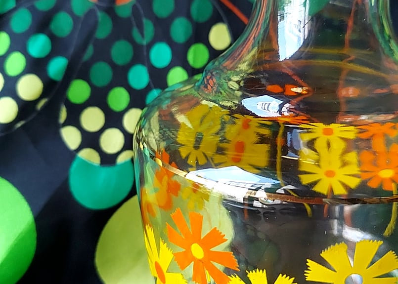 アデリア・アリス柄🌼*・冠水瓶 | あんちーくKIDAN STORE