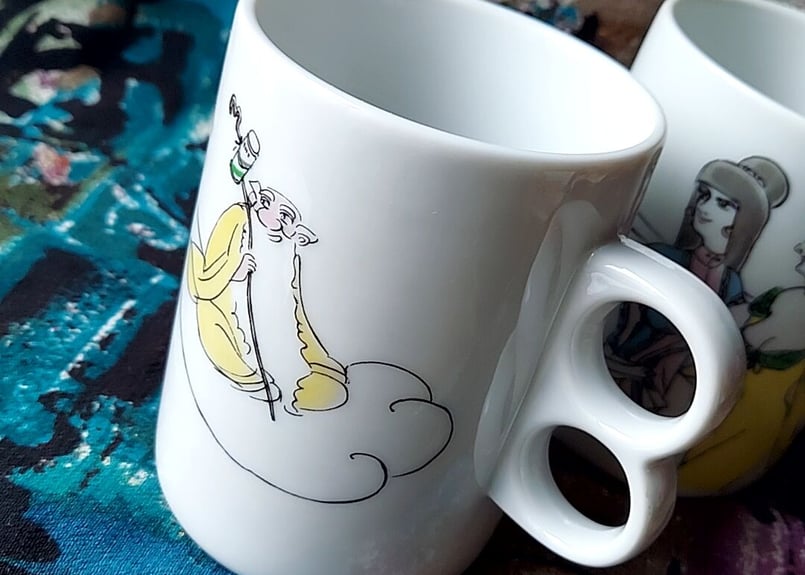 黄桜カッパ・小島功さんイラスト✨マグカップ | あんちーくKIDAN STORE