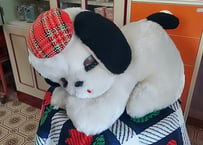 スヌーピーみたいな眠りわんちゃん特大DOLL
