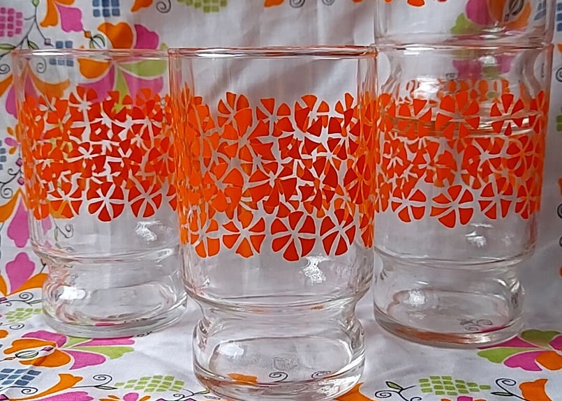 佐々木ガラス☆lovely5、ORANGEの輪切りグラス | あんちーくKIDAN STORE