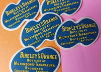 バヤリースオレンジ🍊ウィルキンソンラベル