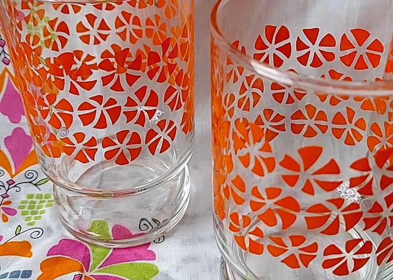 佐々木ガラス☆lovely5、ORANGEの輪切りグラス | あんちーく